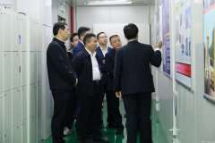 宜春市电子信息产业链招商小分队莅临开云在线登录入口官网-开云(中国)参观调研